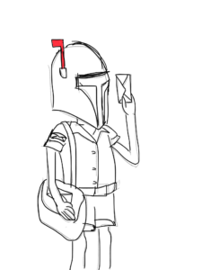 Mailmandalorian sketch