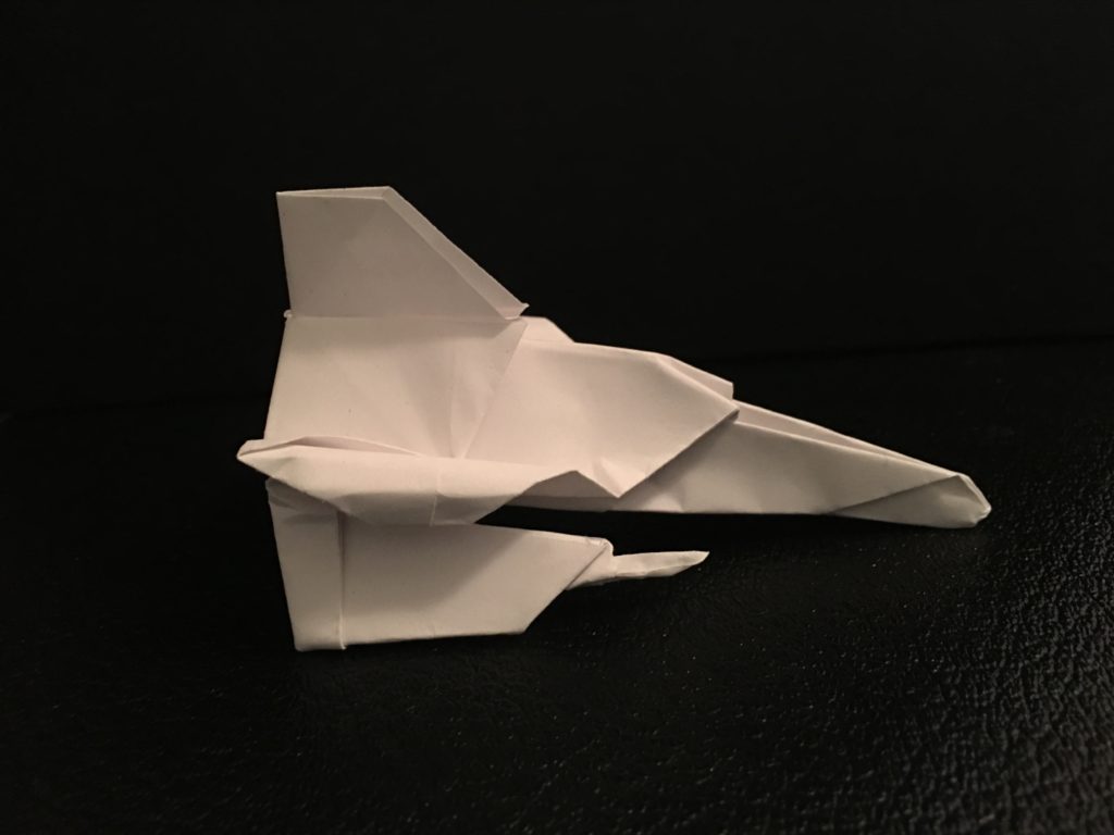 Origami Colonial Viper and Cylon Raider (Battlestar Galactica ...