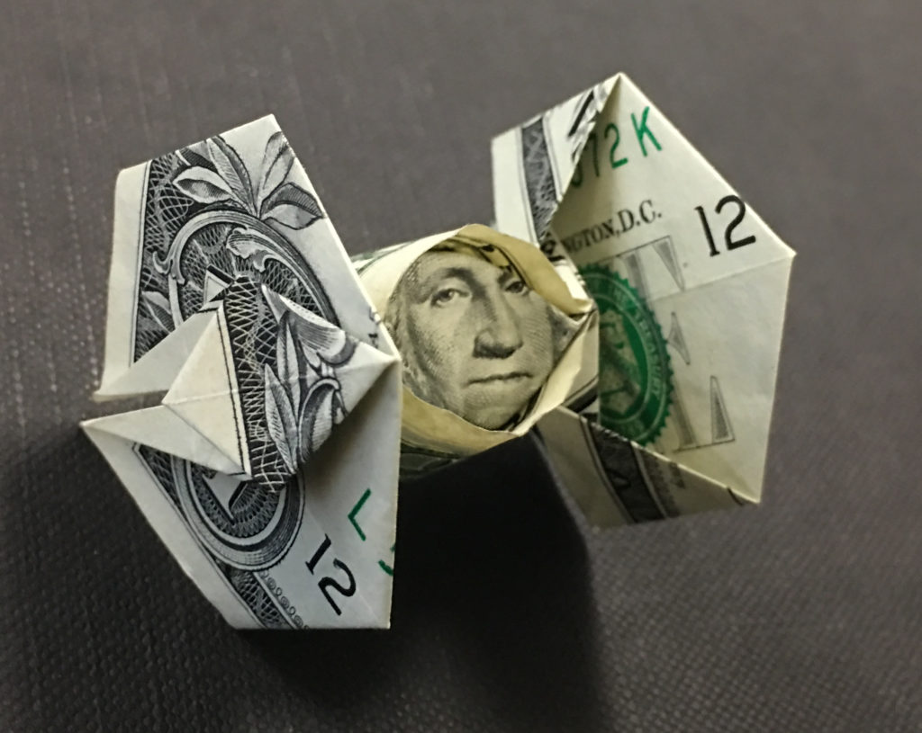 George Washington TIE Fighter – Origami Gaming