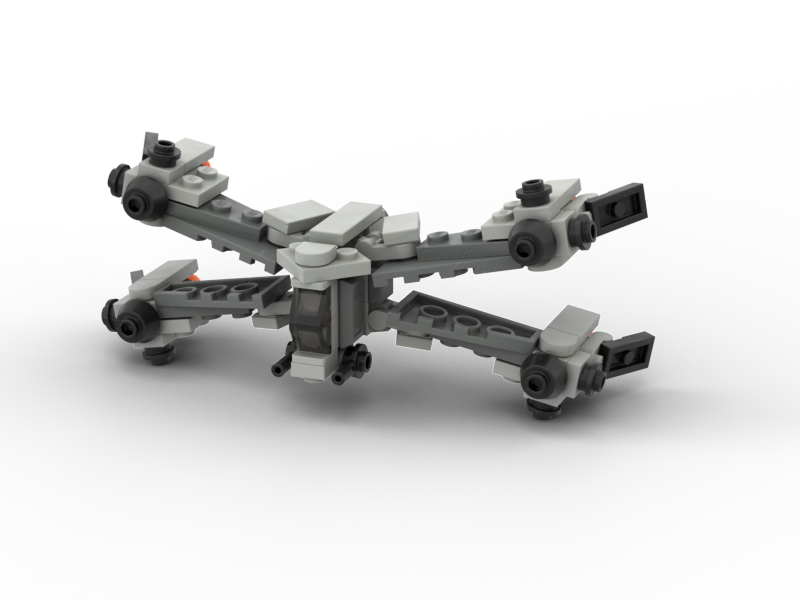 Small scale LEGO Starfury space fighter