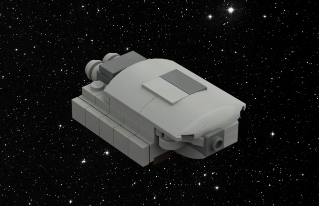 Small LEGO cargo spaceship